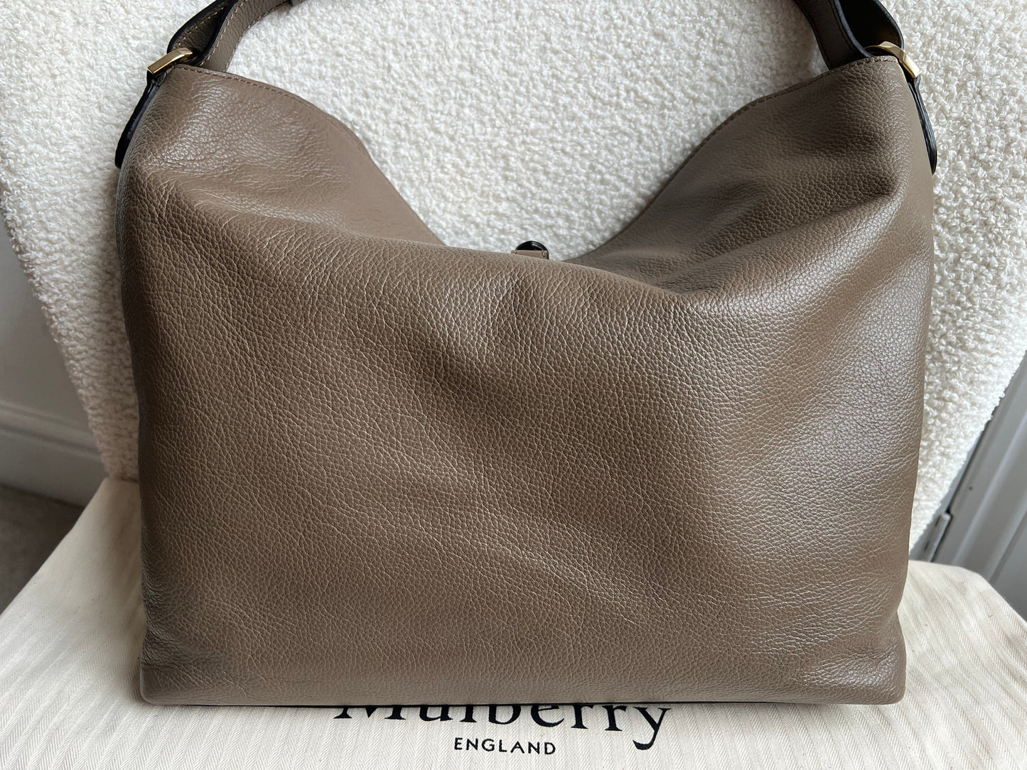 Mulberry Clay Tessie Hobo (RRP £695)