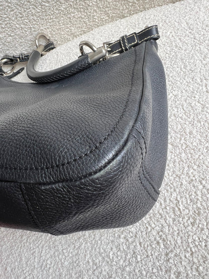Prada Belted Zip Shoulder Bag Vitello Daino