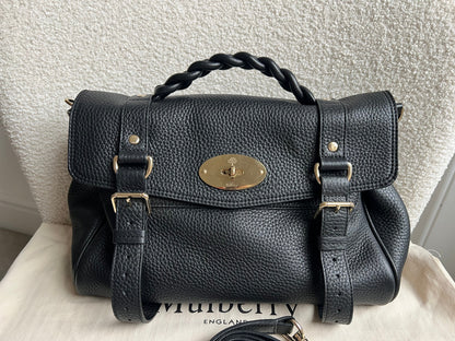 Mulberry Black Regular Alexa (RRP £1250)