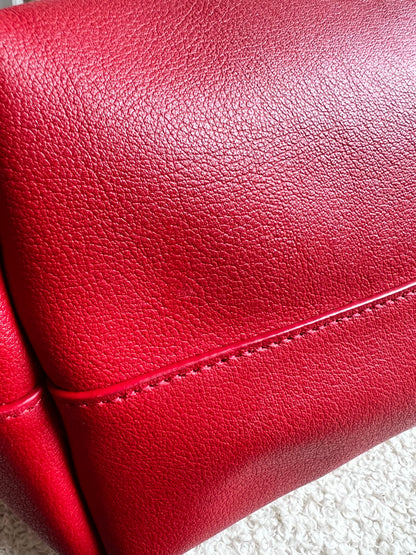 Yves Saint Laurent (YSL) Red E/W Shopping Tote (RRP £1115)