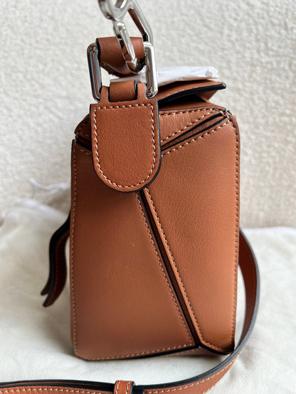Loewe Tan Small Puzzle Bag (RRP £2550)