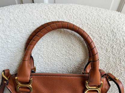Chloe Tan Small Marcie Double Carry Bag (RRP £1690)