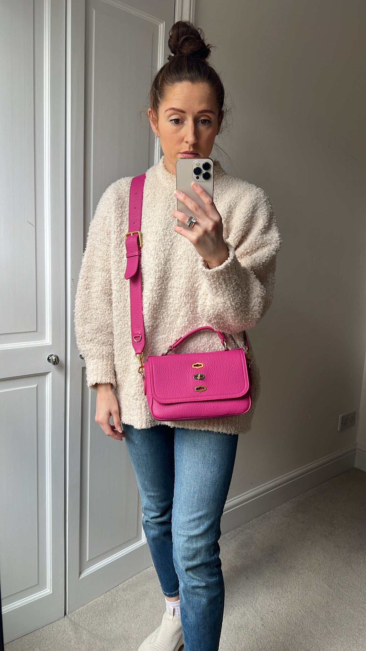 Mulberry Pink Small Bryn (RRP £995)