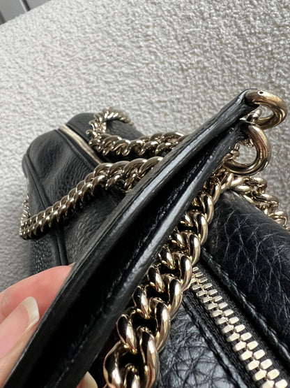 Gucci Black Soho Chain Tote (RRP £1110)