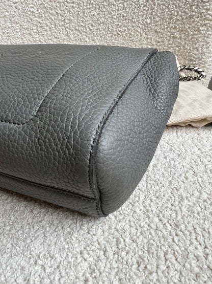 Mulberry Charcoal Grey Medium Top Handle Lily (RRP £1075)