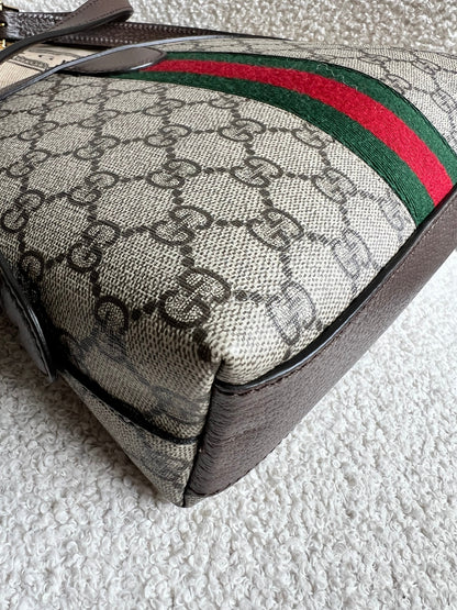 Gucci Ophidia GG Supreme Rounded Top Shoulder Bag (RRP £1,380)