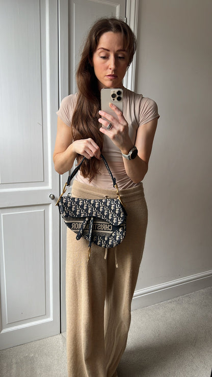 Christian Dior Oblique Saddle Bag