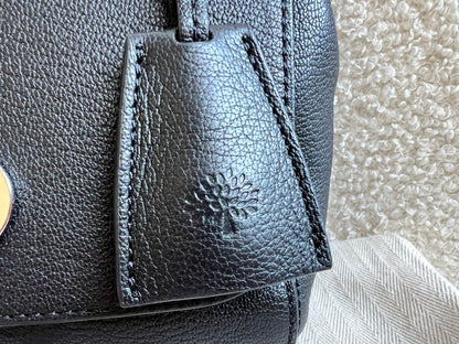 Mulberry Black Regular Lily with Silver Hardware (RRP £995)