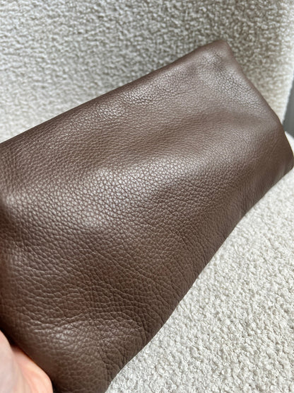 Mulberry Taupe Daria Clutch (RRP £550)