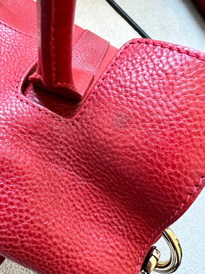 Mulberry Poppy Red Bayswater Satchel (RRP £995)
