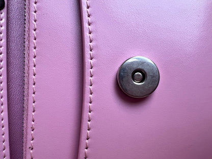 Balenciaga Pink Hourglass Wallet on Chain (RRP £1190)