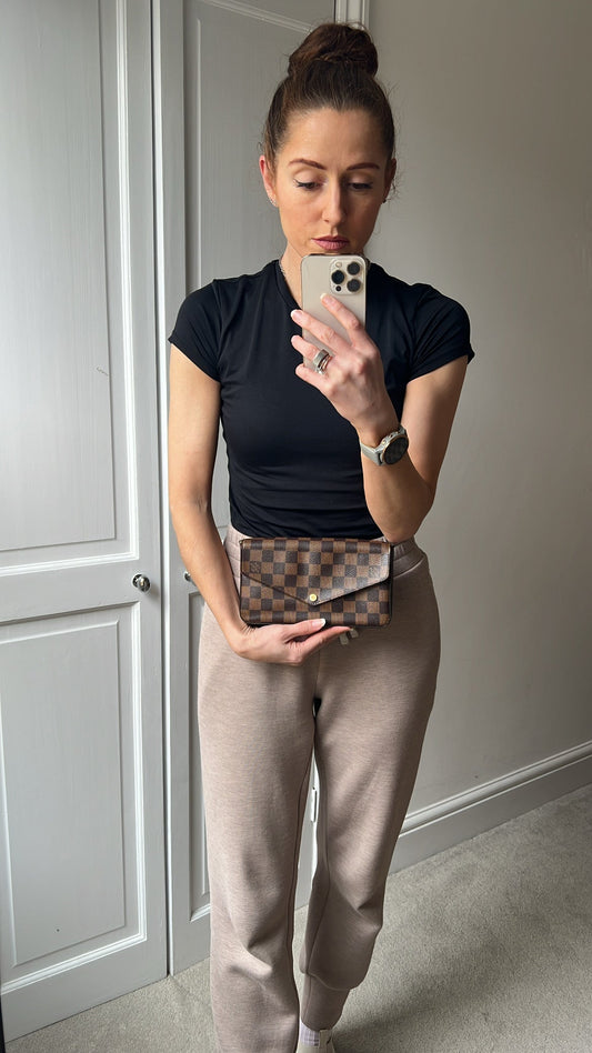 Louis Vuitton Felicie Pochette Damier Ebene (RRP £1110)