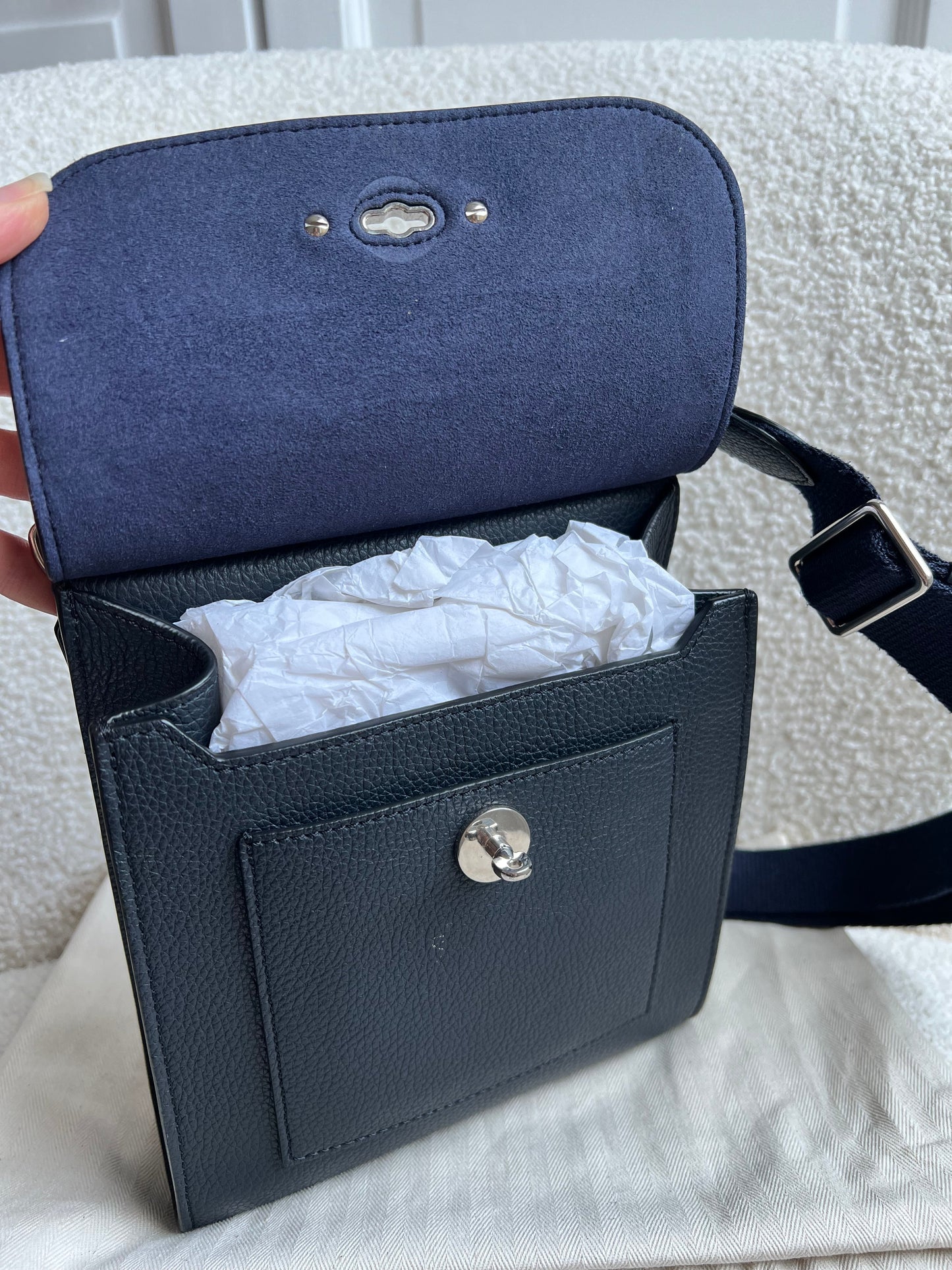 Mulberry Small Midnight Antony (RRP £595)
