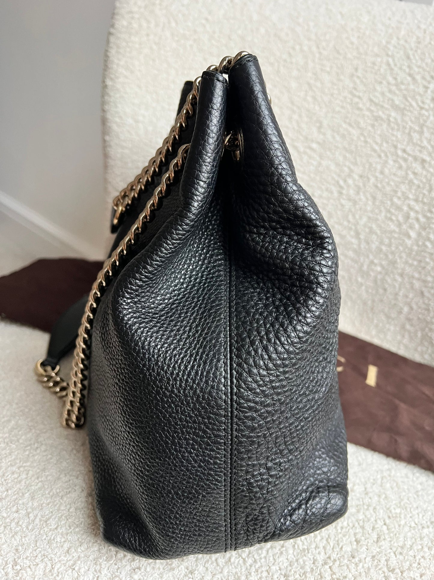 Gucci Black Soho Chain Tote (RRP £1350)
