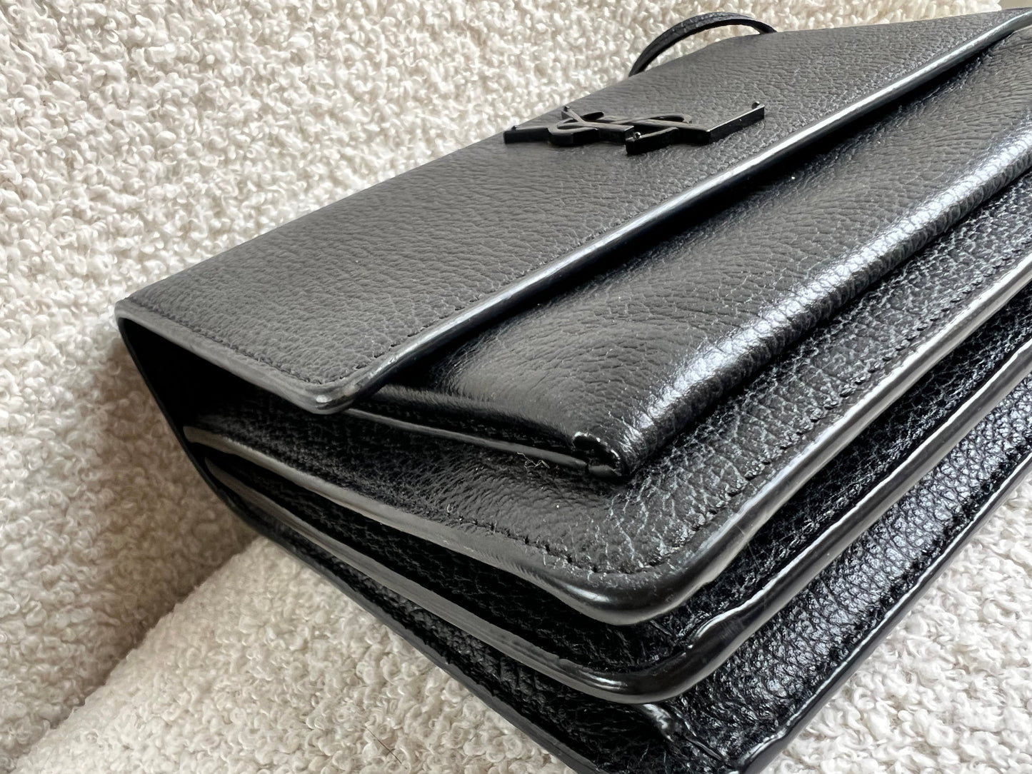 Yves Saint Laurent (YSL) Black on Black Medium Sunset