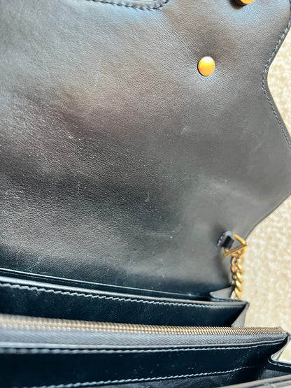 Gucci Black GG Marmont Matelasse Mini Bag (RRP £1440)