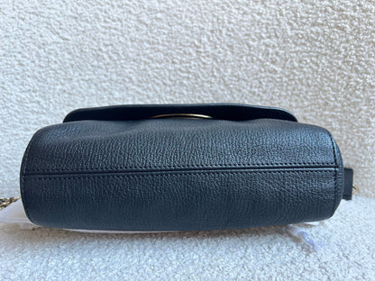 Mulberry Black Regular Lily with Silver Hardware (RRP £895)