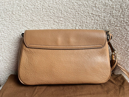 Gucci Beige Soho Chain Crossbody Flap Bag