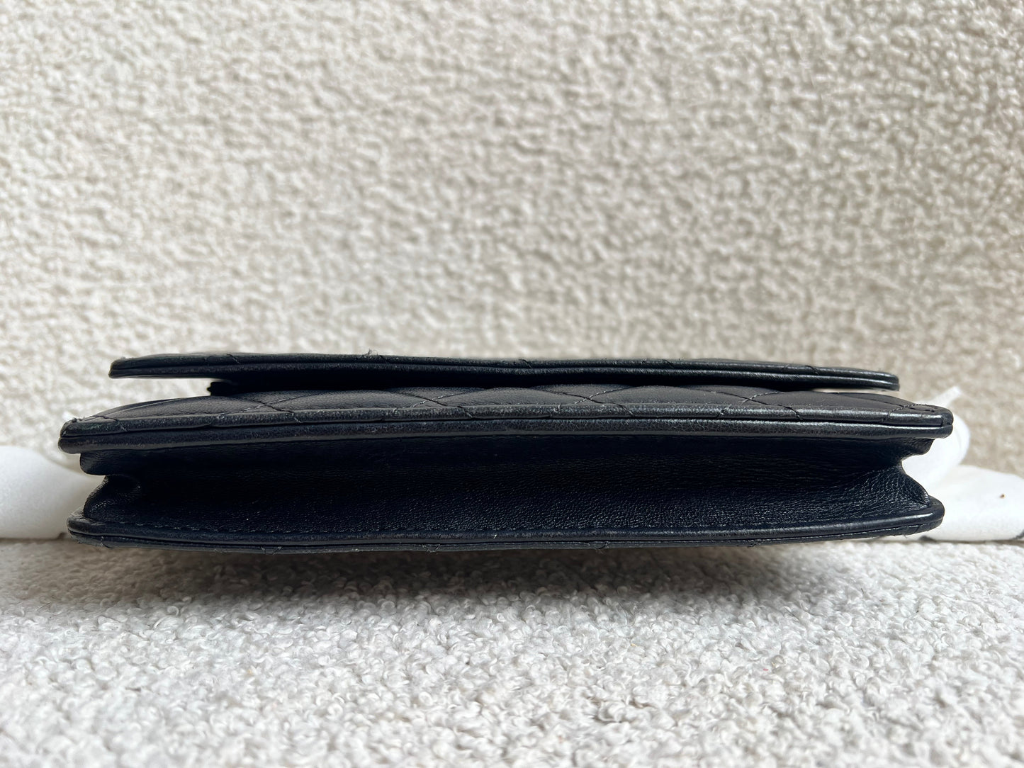 Chanel Wallet on Chain in Black Lambskin Silver Hardware (RRP £2,820)