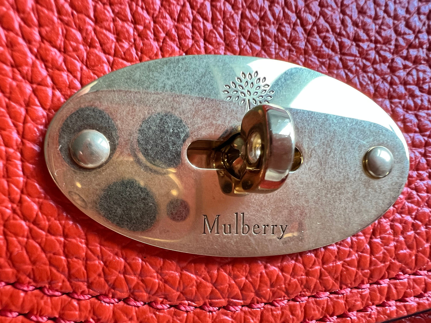 Mulberry Orange Mini Alexa (RRP £995)