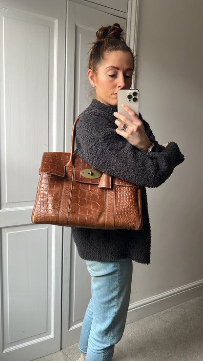 Mulberry Printed Oak Bayswater