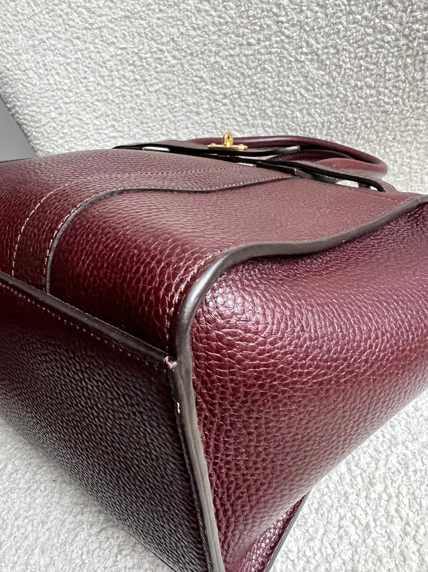 Mulberry Oxblood Small Zipped Bayswater (RRP £1,245)