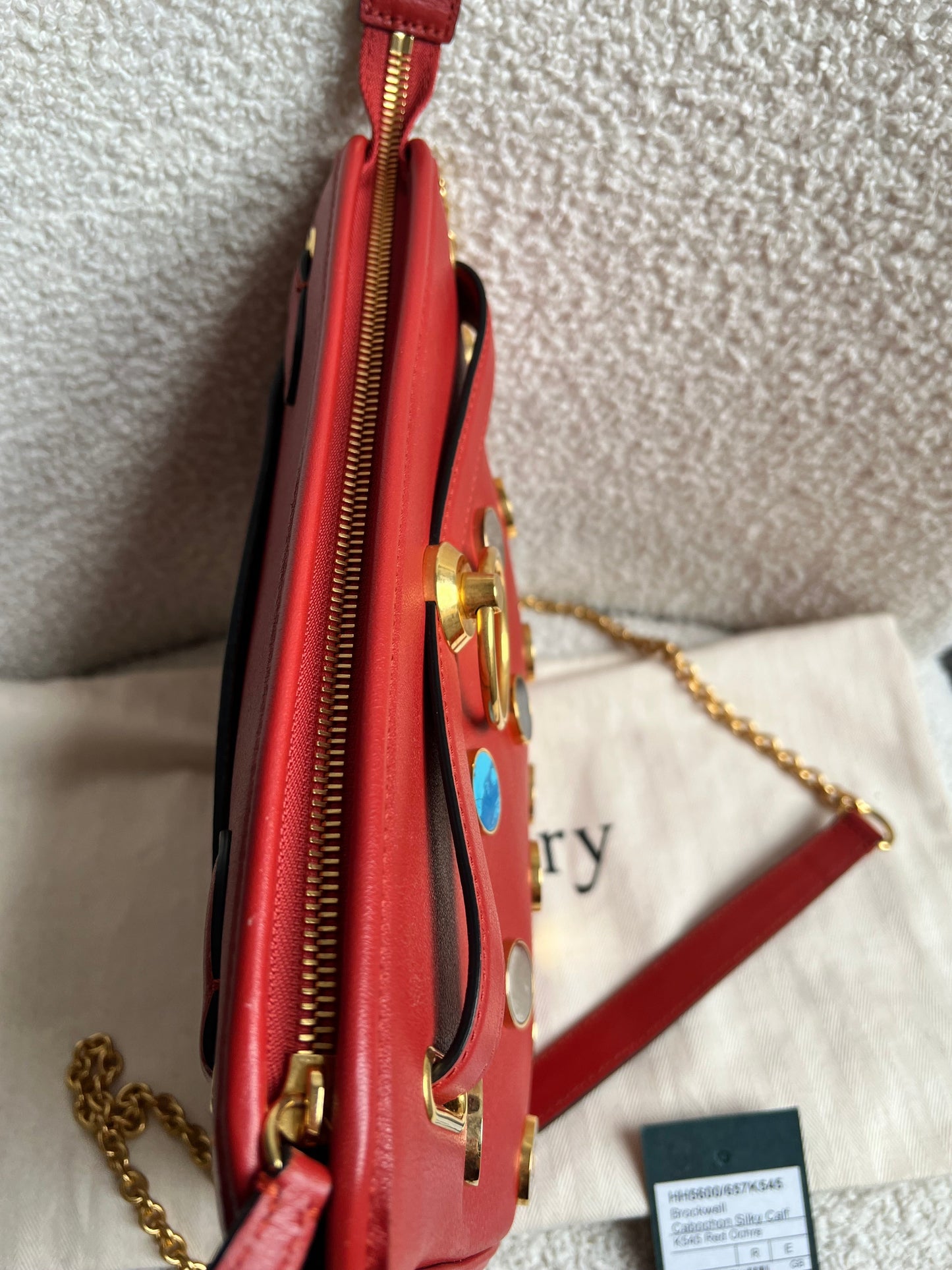 Mulberry Cabochon Brockwell Satchel