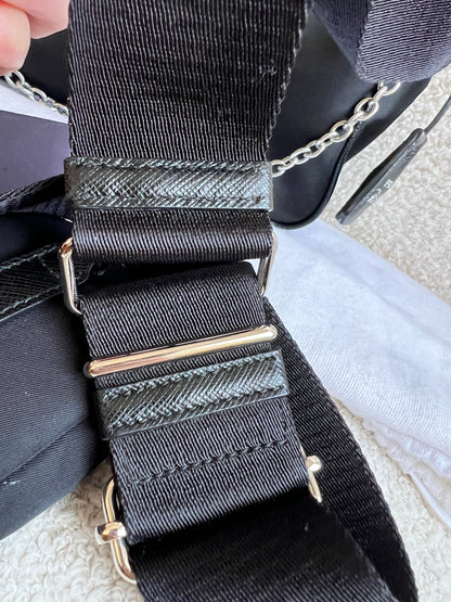 Prada Re-edition Black Nylon Shoulder Bag (RRP £1,500)
