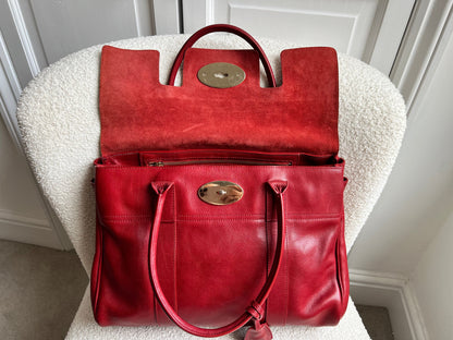 Mulberry Red Bayswater (RRP £1095)