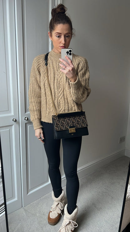Fendi Medium Kan U Zucca Monogram