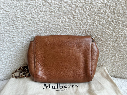 Mulberry Oak Mini Lily with Gold Hardware