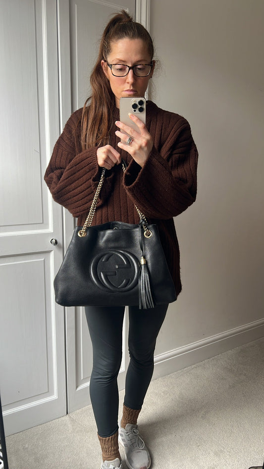 Gucci Black Soho Chain Tote (RRP £1350)