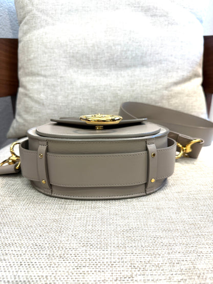 Tess Small Motty Grey Gold Hardware