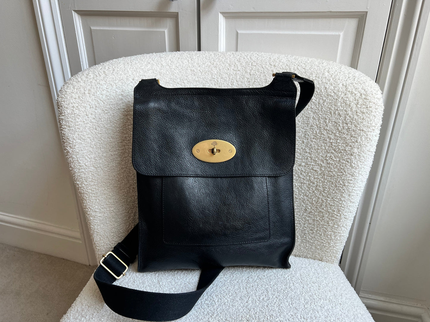 Mulberry Large Black Antony (RRP £695)
