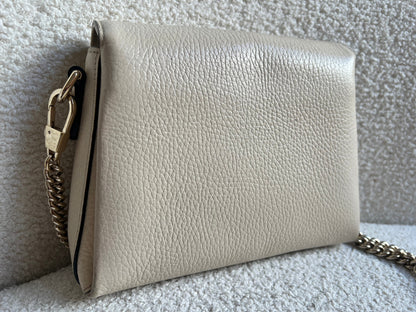 Gucci Interlocking GG Cream Mini Cross Body Bag