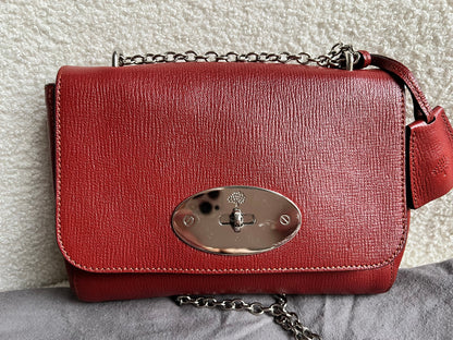 Mulberry Rust Regular Lily with Silver Hardware