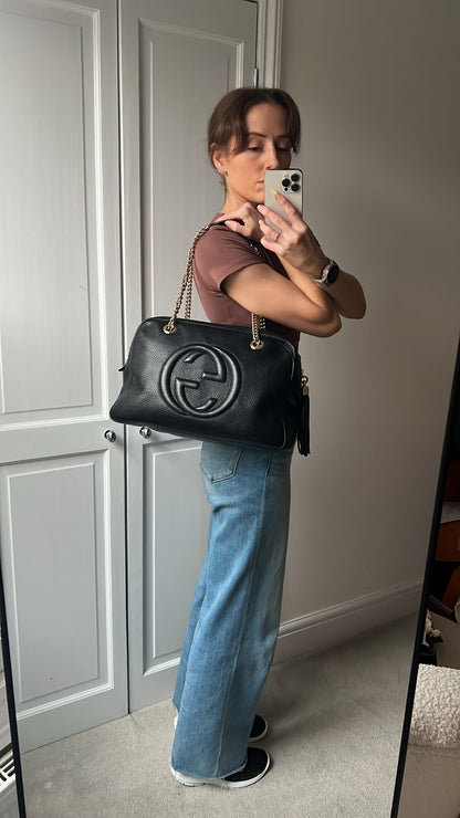 Gucci Black Soho Chain Tote (RRP £1110)