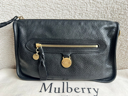 Mulberry Black Small Somerset Satchel