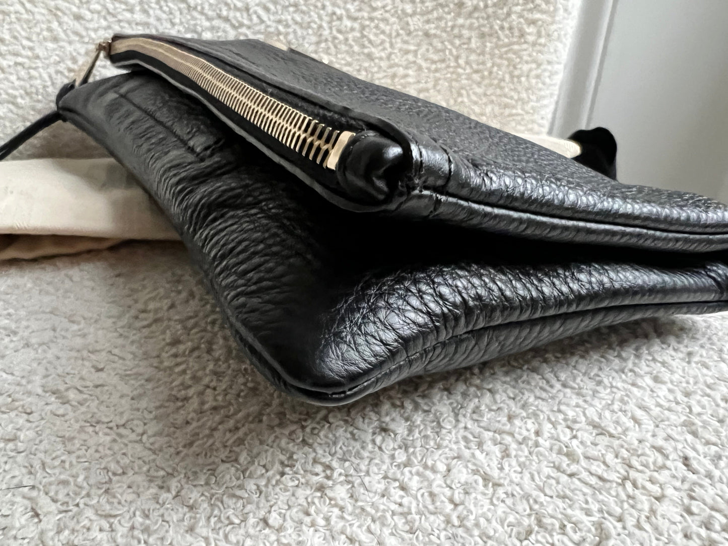 Mulberry Black Daria Clutch (RRP £550)