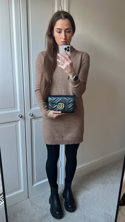 Gucci Black GG Marmont Matelasse Mini Bag (RRP £1440)