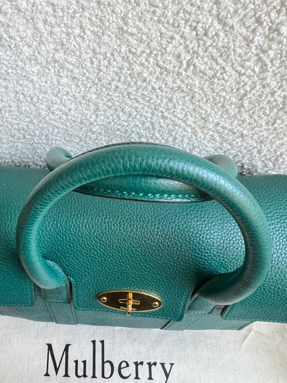 Mulberry Ocean Green Small Bayswater Satchel (RRP £995)
