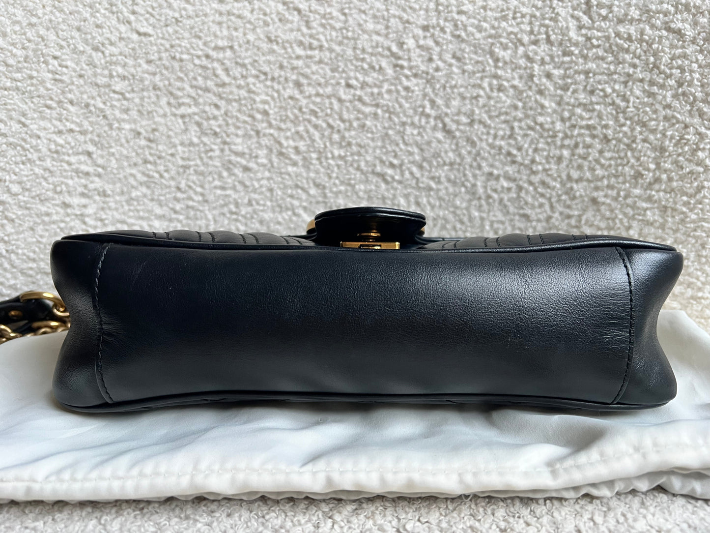 Gucci GG Black Marmont Small Shoulder Bag (RRP £2070)