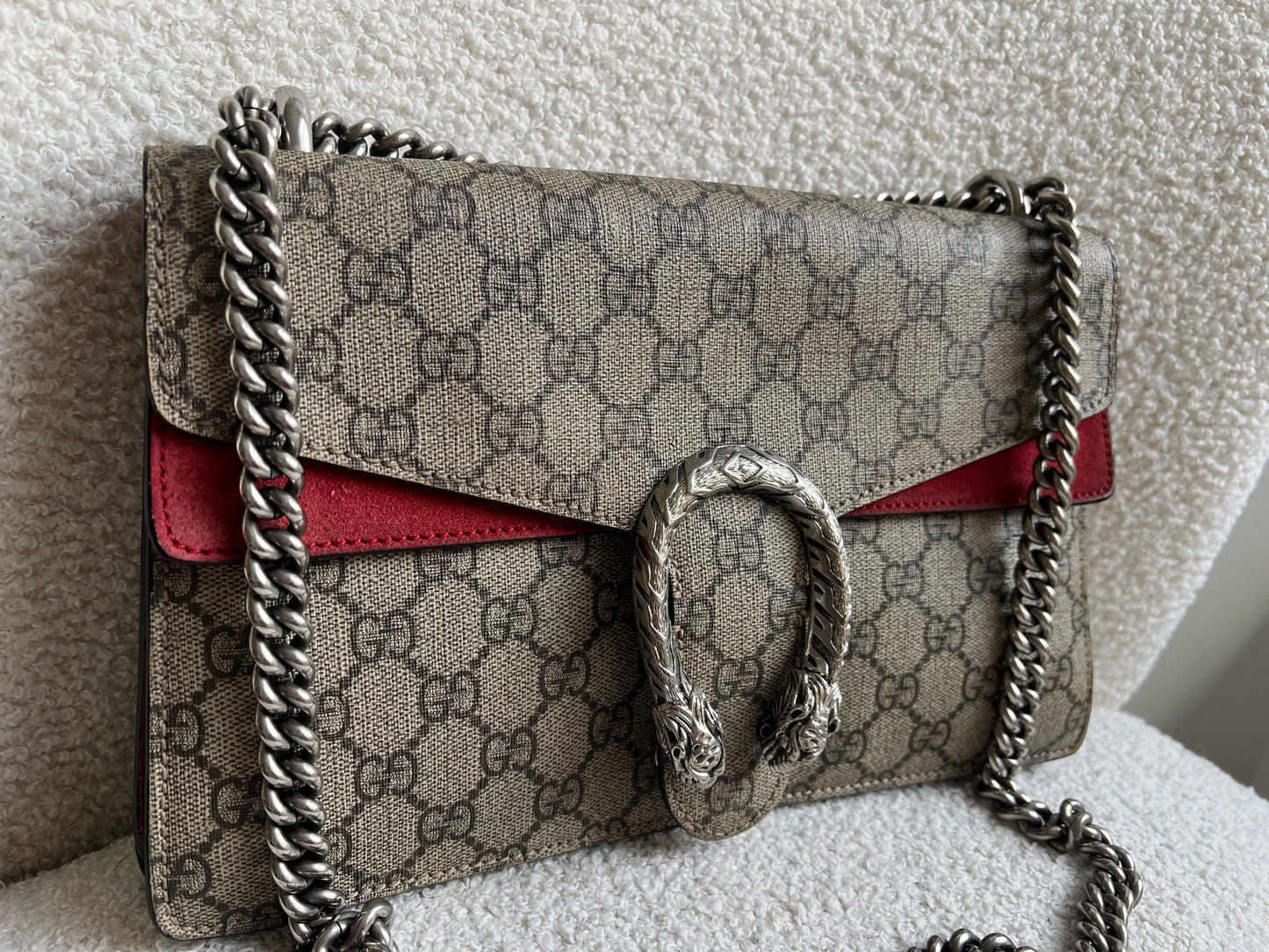 Gucci Dionysus GG Supreme Small Shoulder Bag (RRP £2,220)