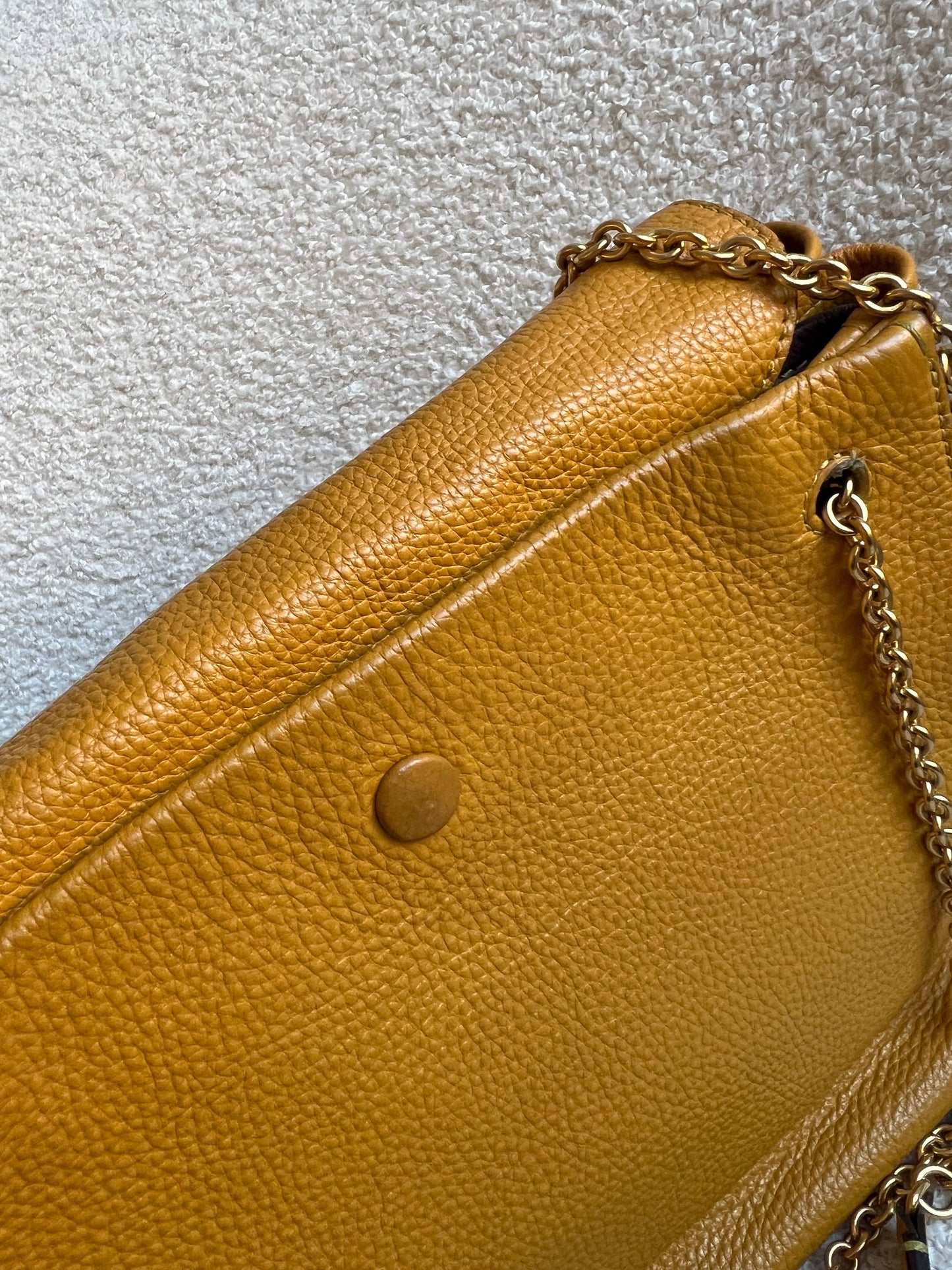 Mulberry Deep Amber Marloes Satchel (RRP £1095)