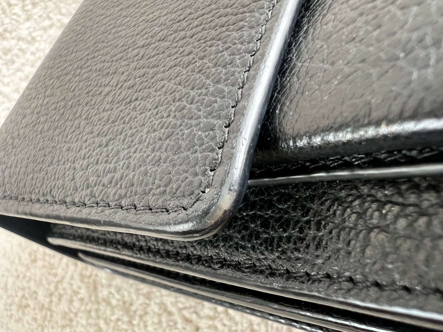 Yves Saint Laurent (YSL) Black on Black Medium Sunset