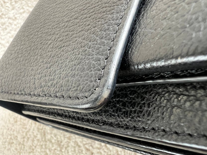 Yves Saint Laurent (YSL) Black on Black Medium Sunset