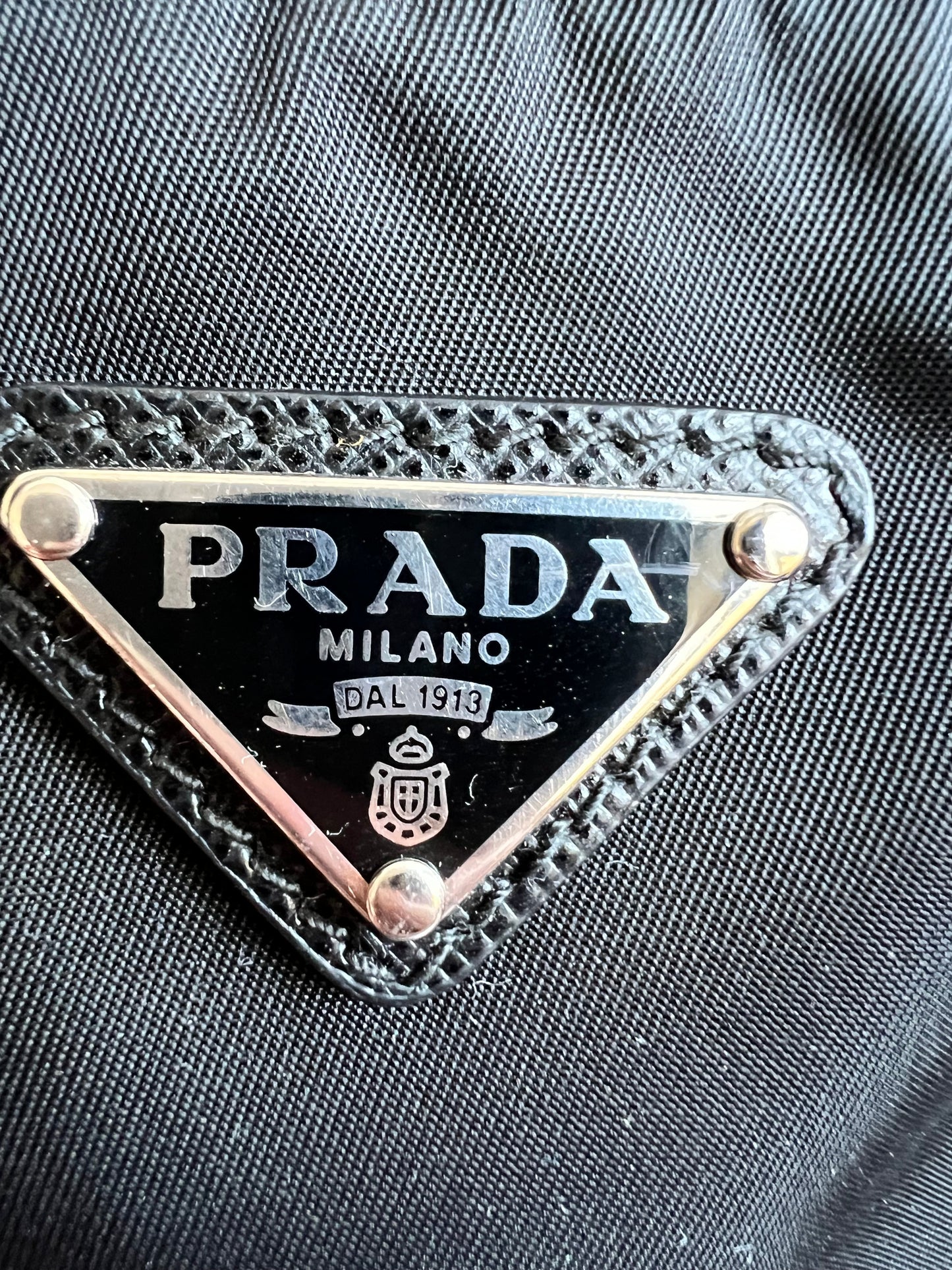 Prada Re-edition Black Nylon Shoulder Bag (RRP £1,500)