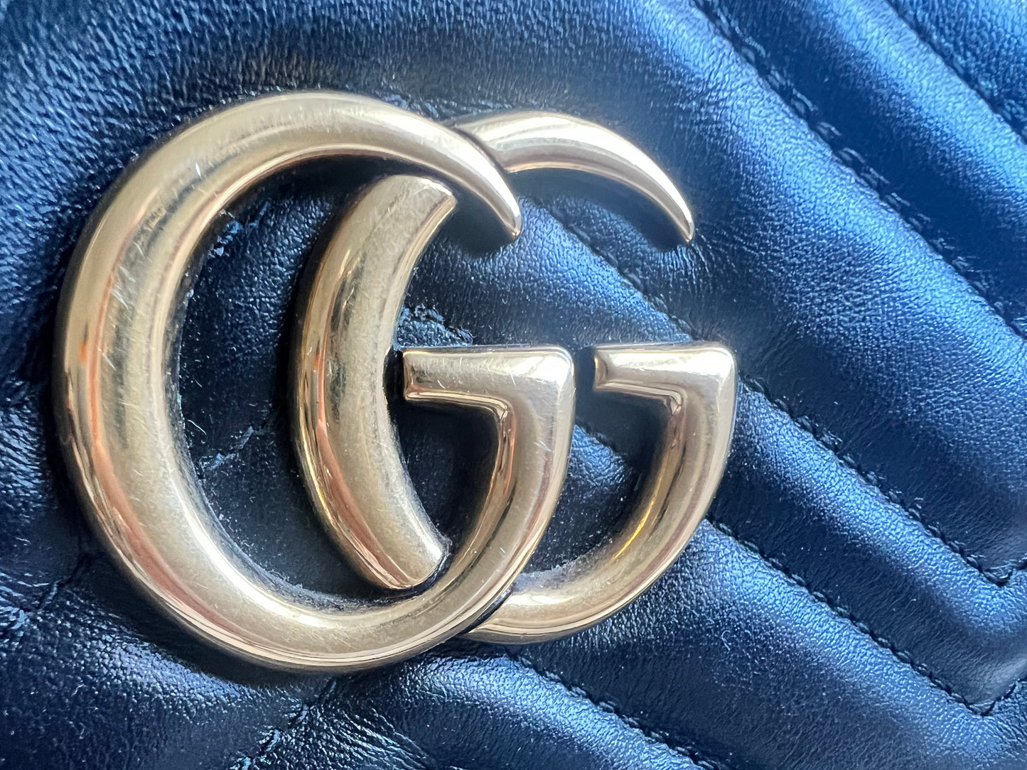 Gucci GG Black Marmont Small Shoulder Bag (RRP £1440)