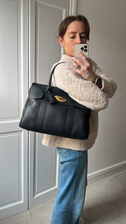 Mulberry Black Bayswater (RRP £1095)
