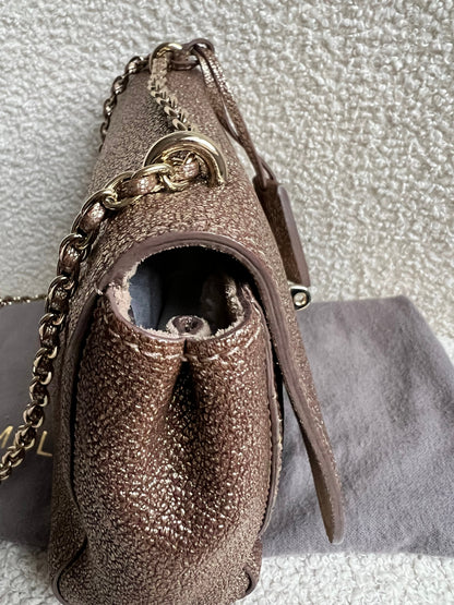 Mulberry Metallic Mushroom Regular Lily with Gold Hardware (RRP £995)